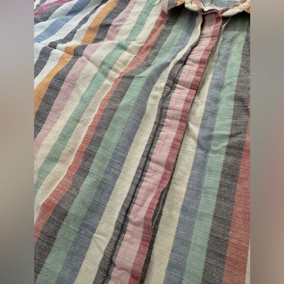 Madewell Cropped Buttondown Shirt - Picture 4 of 7